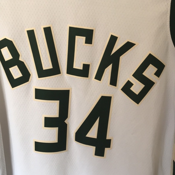 NBA Milwaukee Bucks #34 swingman authentic jersey - Picture 5 of 13